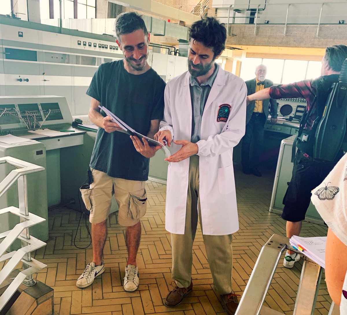 LarreaEusebio's tweet photo. @YannickRenier et Olivier Pairoux #spaceboythefilm #shooting #observatoire #movie #kwassafilms https://t.co/dP3n5Zynj9