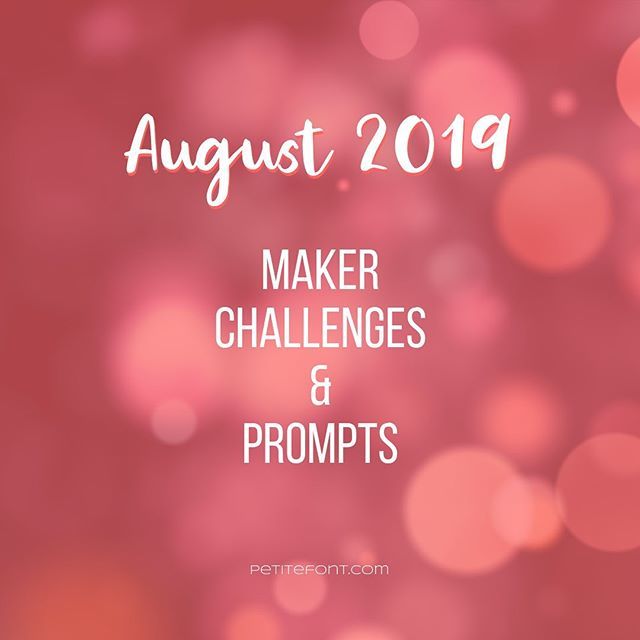 pfont's tweet image. The August #makerchallenges are up on the blog. @linktr.ee is down for maintenance and @instagram isn’t allowing me to update my profile link but you can find the post at this link:
ift.tt/2YtNe3P

Happy making!!
#makersgonnamaker #memade #make… ift.tt/2Kvlzpt