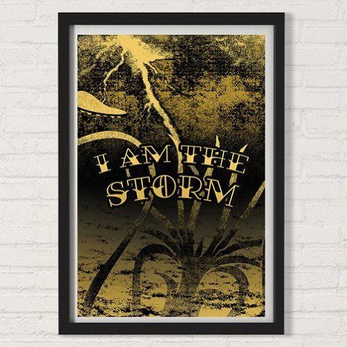 ⚠️ONE MORE DAY⚠️
And this “I am the storm” HD METAL limited edition print leaves the site forever. 
_____
_____
#americanmade #homedecor #usmc #jocko #patriot #america #freedom #warrior #tactical #pipehittersunion #veteran #personalizedart #marine #art #… ift.tt/2YuxLAD