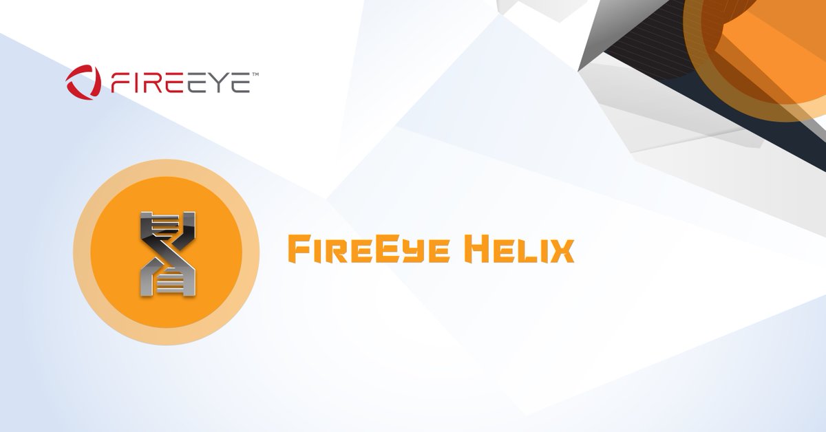 FireEyeSupport's tweet photo. FireEye Knowledge Base | ๐
Check out this guide for all you need to know about Getting Started with #FireEyeHelix: https://t.co/jW5FC8Dm3Z
#FireEyeCommunityTips https://t.co/NcJTM1Uqmu