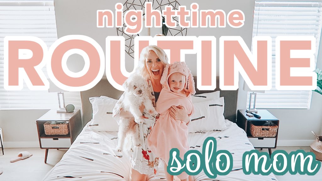 CaitlynNeier's tweet photo. SOLO MOM & TODDLER NIGHTTIME ROUTINE 2019 https://t.co/uGrZQaBf9D via @YouTube #routine #momroutine https://t.co/YE2WMrmGuH