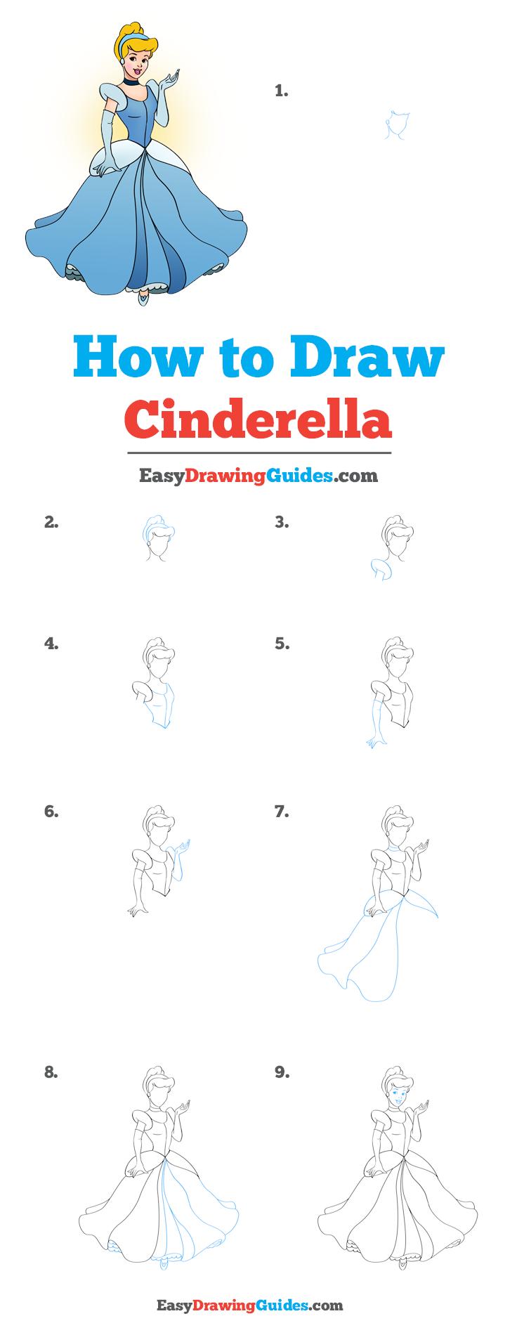 How to Draw Cinderella (Mini)