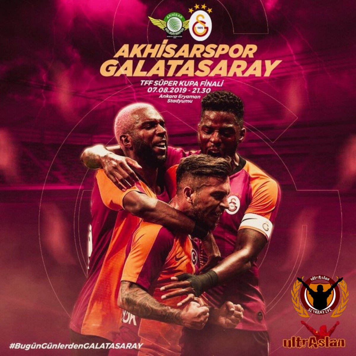 #BugünGünlerdenGALATASARAY

#ultrAslan