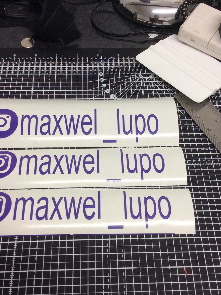 RdpSigns's tweet image. some stickers made for my son @maxwel_lupo on #instagram . #familybusiness in #Ipswich #Suffolk support your #localbusiness #signs we also #embroider