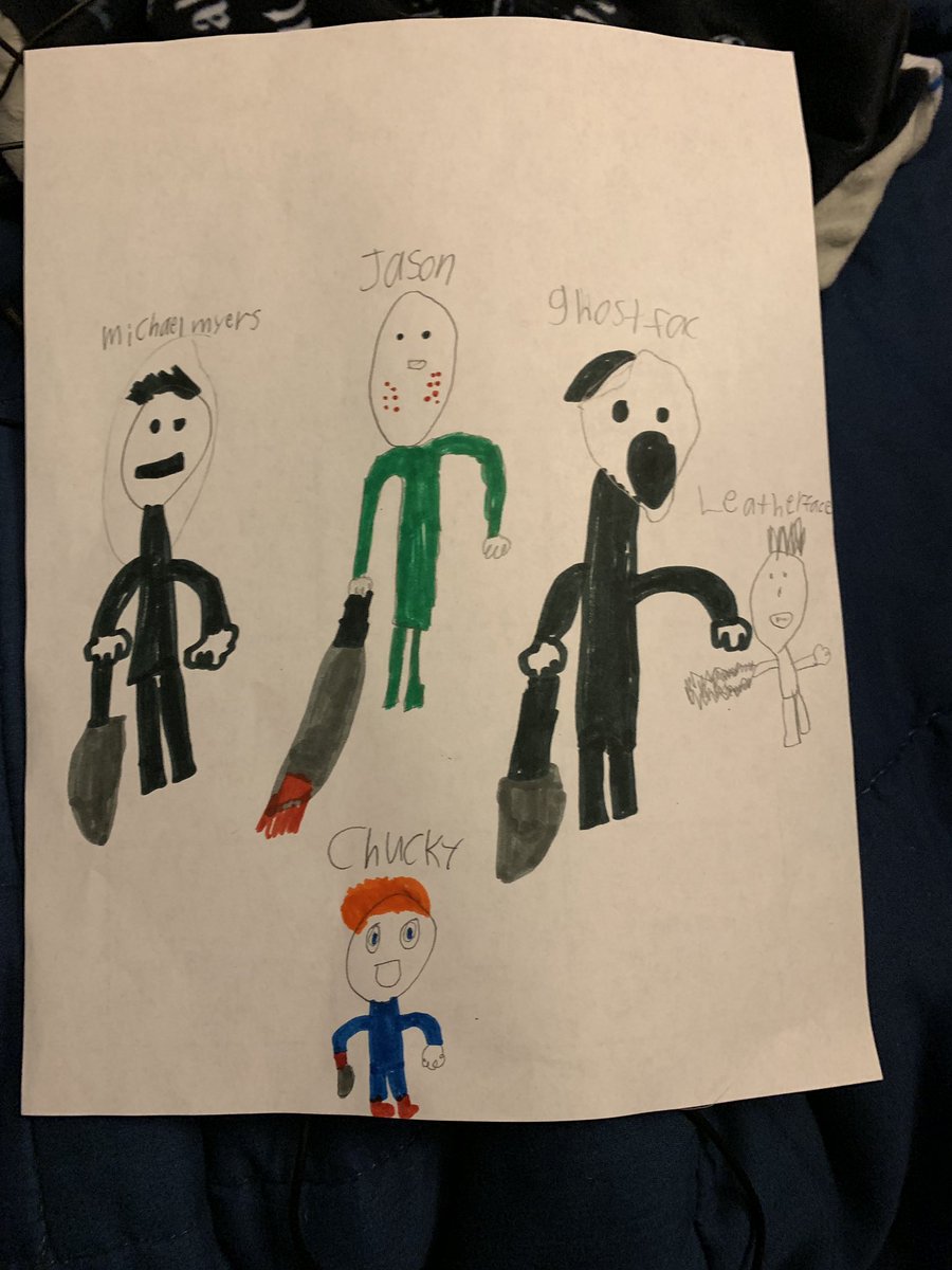 Primetime_1987's tweet photo. The #MutantKid drew this on the back of his homework he’s supposed to turn back in 🤣 #Proud 🖤 https://t.co/7YRUsrU1CQ