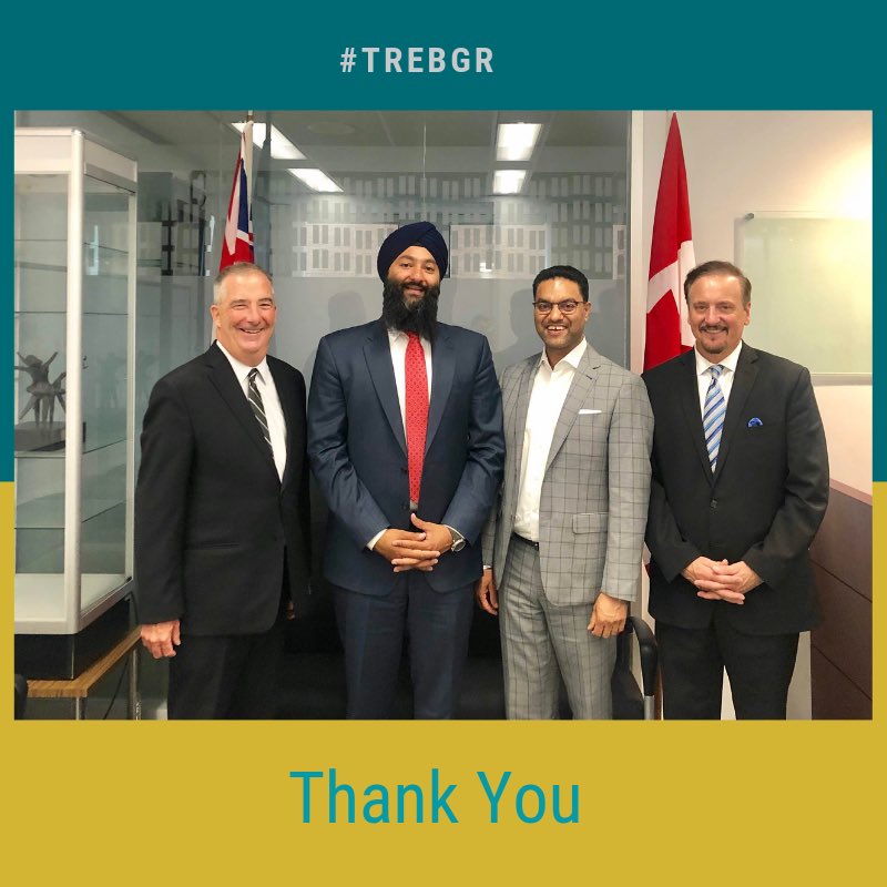 TheReal_TRREB's tweet photo. Thank you Associate Minister of Small Business and Red Tape Reduction & Brampton South MPP Prabmeet Sarkaria for a great chat over discussing ways the province can assist in this area as it relates to the real estate market @TREBpastpres @PrabSarkaria @JohnDiMichele1
#TREBGR https://t.co/y4sIC9nAfE