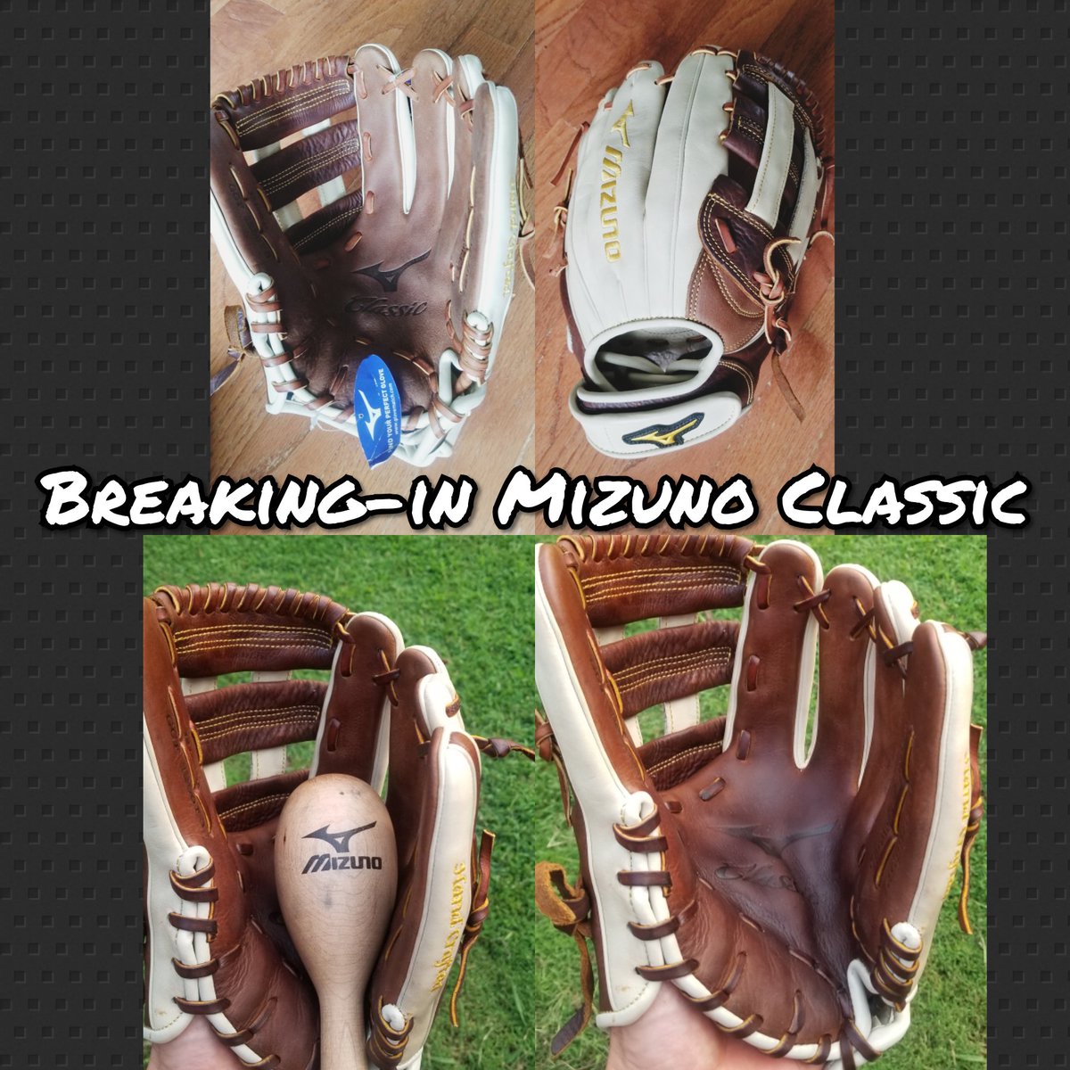 PeakGloveRepair's tweet photo. Breaking-in this sexy Mizuno Classic for a rising softball standout player!
@ballplayersbalm working its magic.
#MIZUNO #breaking #properform #pocketforming #baseball #softball #classic #freshleather #newglove #mitt #awesome #baller https://t.co/Xr5sBSQCRY