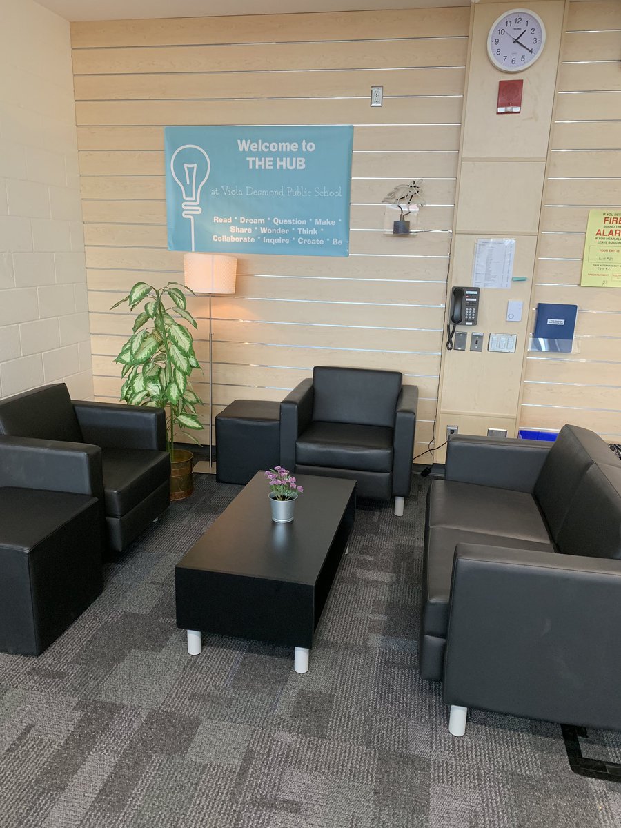 DesmondPSHub's tweet photo. Check out the new set up at @DesmondPSHub !  We are looking forward to next year with the amazing students @DesmondHDSB !! #seeyouinseptember @glitterqn15 https://t.co/G4mBv5KPQ1