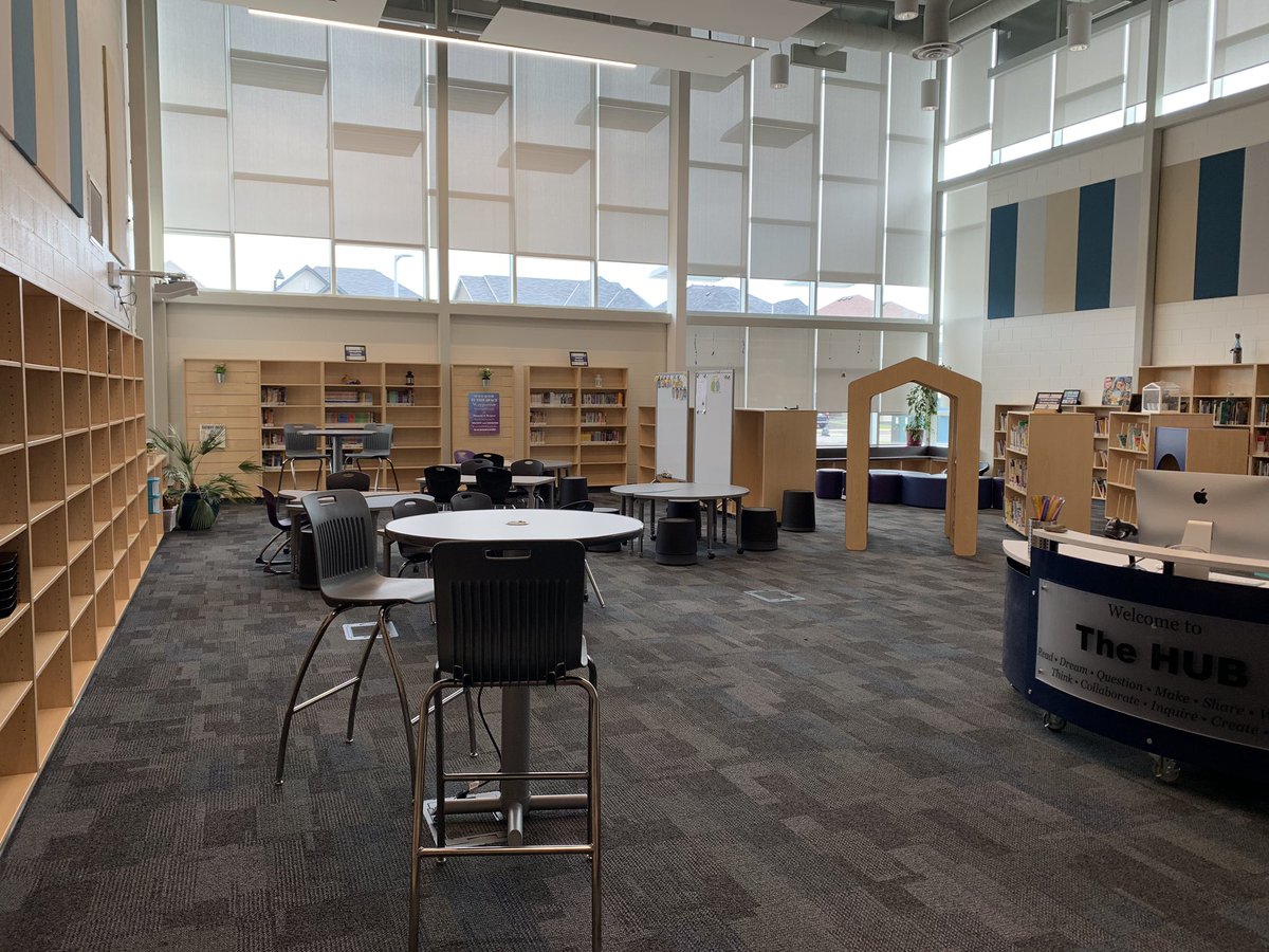 DesmondPSHub's tweet photo. Check out the new set up at @DesmondPSHub !  We are looking forward to next year with the amazing students @DesmondHDSB !! #seeyouinseptember @glitterqn15 https://t.co/G4mBv5KPQ1