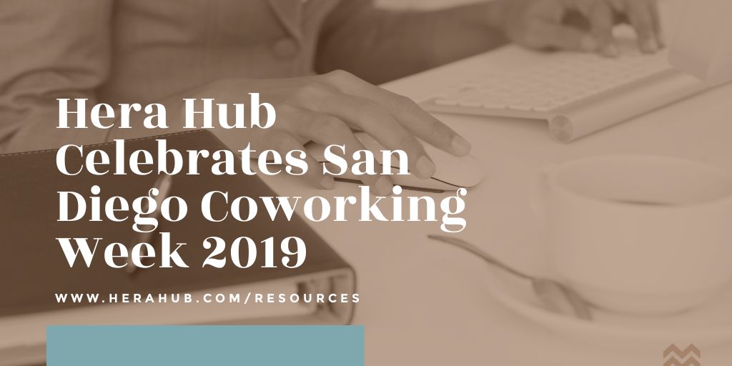 HeraHub's tweet photo. Hera Hub Celebrates #coworkingweek with free coworking and business resources at the Business Acceleration Expo at all three San Diego locations on Thursday, August 8th. Experience coworking at Hera Hub. Check out the details. https://t.co/4q3QOAVpun https://t.co/UFy7V3QdrL
