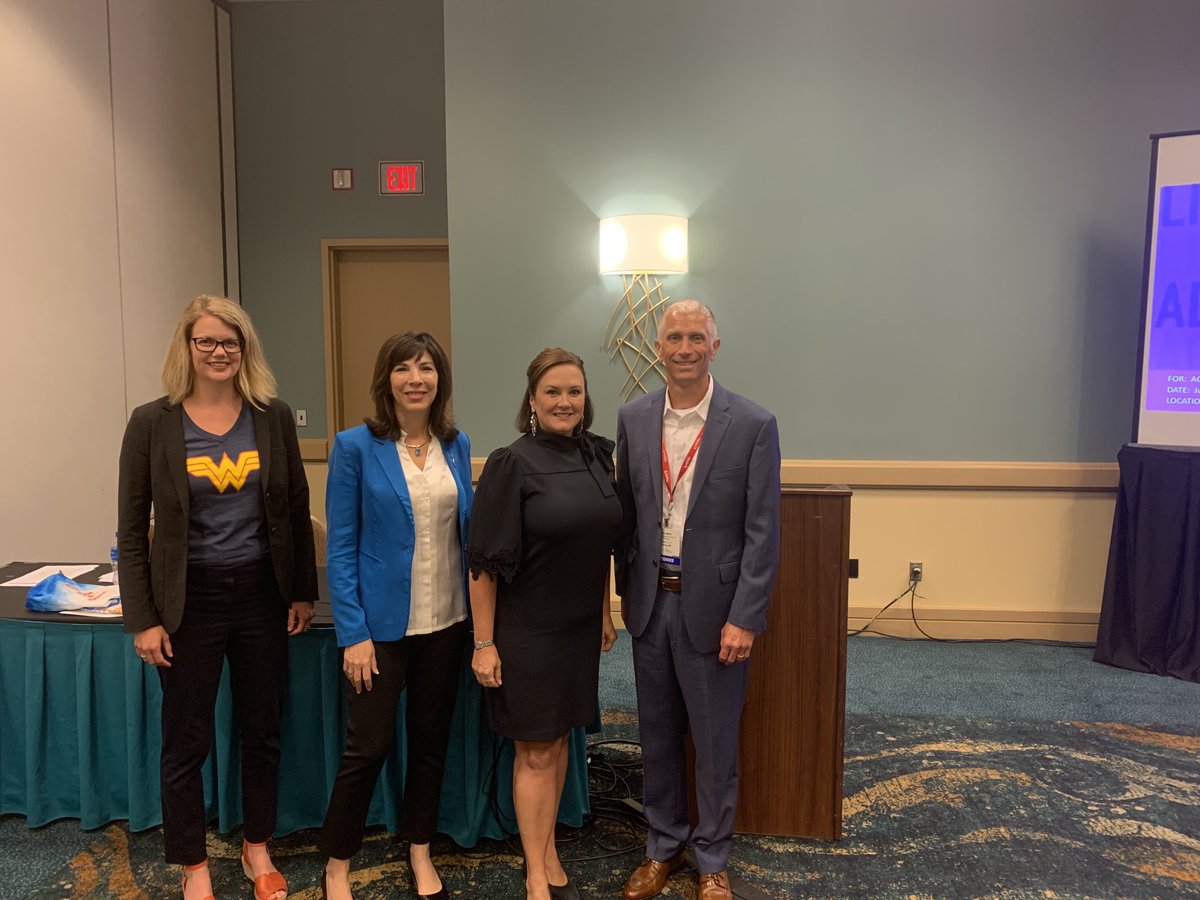 ATHENAleaders's tweet photo. A few members of our team had the opportunity to attend the Association of Chamber of Commerce Executives Convention.
One of the highlights was the panel on "Supporting Women Entrepreneurs and Leaders."
#ATHENAleaders #womenwholead #ACCE19 https://t.co/pu9vPWxWqg