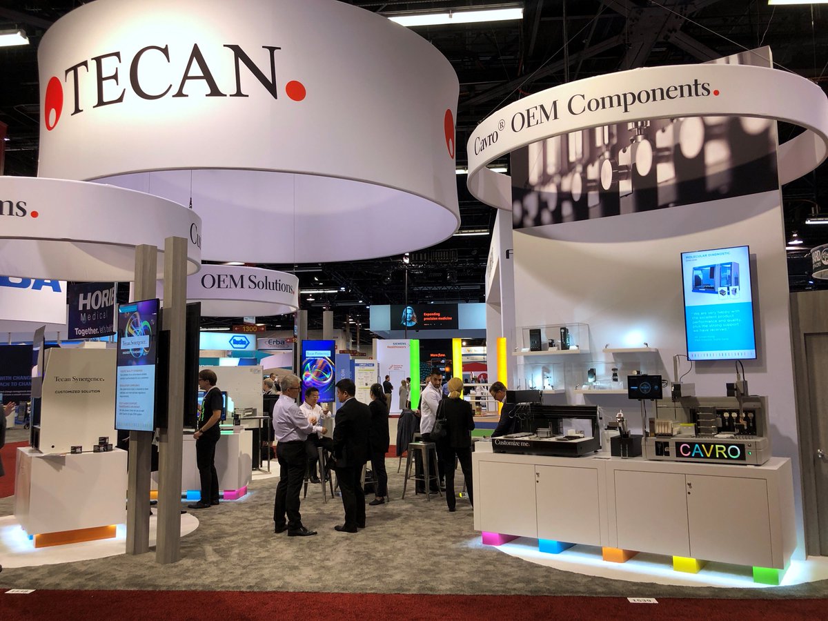 Tecan_Talk's tweet photo. We are ready to rock the #2019AACC clinical lab expo. There is lots to do at our booth 1539, so cruise on over to enter the world of #OEM services and custom automation!
📢 Don’t miss! Today, Tecan is hosting on-booth reception starting at 5:15PM –come celebrate with us🍾 @_AACC https://t.co/0gg8F7r346