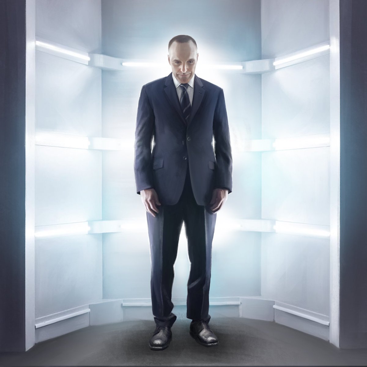 sketchaprint's tweet photo. Coulson Lives! Well as an LMD 😁 At least we’ll get “A Phil Coulson” for the final season. Wanna see Coulson fire up Lola one more time! #PhilCoulson #AgentCoulson #ClarkGregg #LMD #lifemodeldecoy #AgentsofShield #philinda #digitalart #digitalpainting #ipadproart #sketchaprint https://t.co/s9xjRor99n