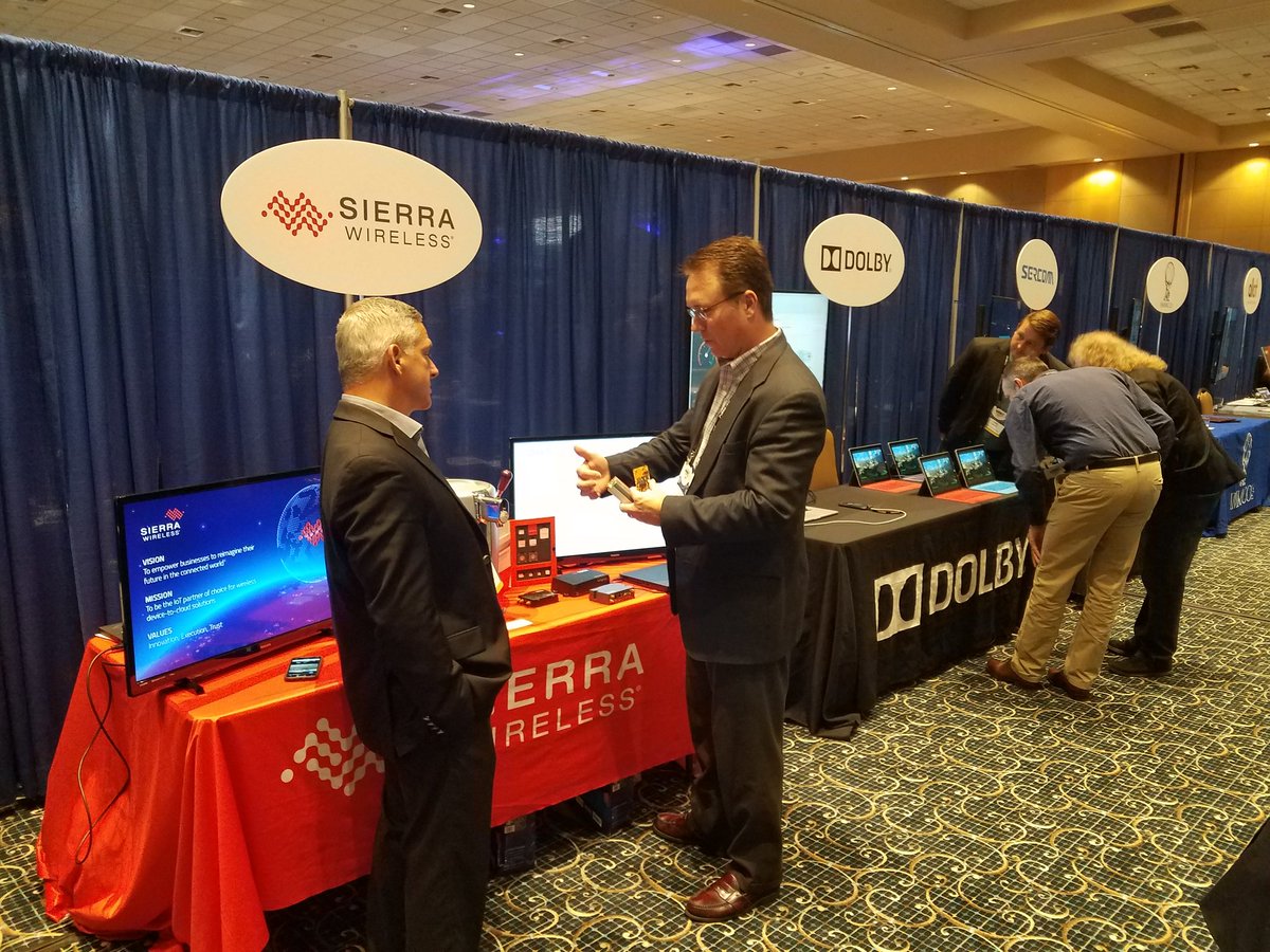 CableWiFi's tweet photo. Great time highlighting #SierraWireless #IoT solutions at #CableLabs summer conference. #clsc19 https://t.co/JbugWw35gw