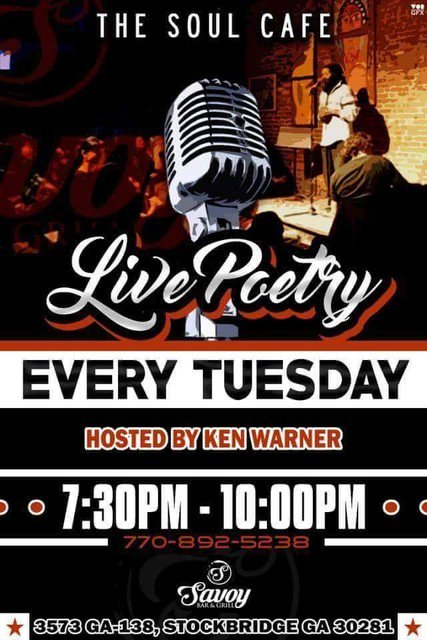 The first phase of the Savoy renovation is complete. Come on out for our Soul Cafe Poetry Night to check out our new look. More improvements are on the way soon. We thank you for all your support.

#savoyexperience 
#poetry
#uponthehill