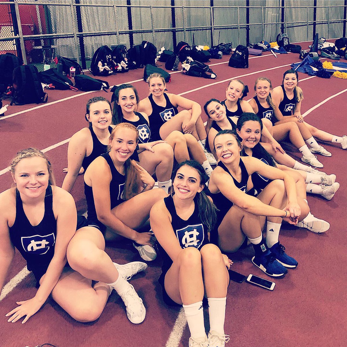 HCrossCheer's tweet photo. Day 2 at NCA camp: ✅ We can’t wait to show off these skills at Fitton Field in a few weeks! https://t.co/RoWGclLUX6