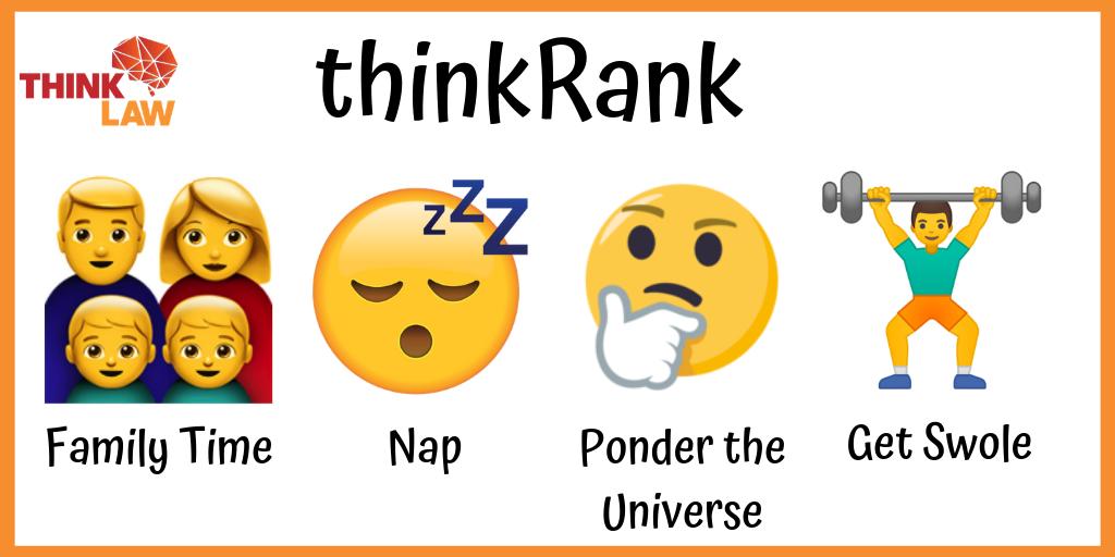 thinkLawUS's tweet photo. What will you do with all the time you can save using thinkLaw critical thinking lessons? Spend more time with your family, take a nap, ponder the universe, or work on your fitness? Rank them 1-4! Sale through tomorrow.
#thinklaw #teacherspayteachers #thinkrank #backtoschool https://t.co/MaVZsQs1M6
