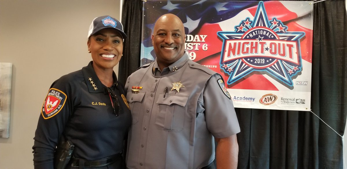 DurhamSheriff's tweet photo. We love our friends at #CarolinaArbors stop 3 is in the books for #NationalNightOut #NNODCSO https://t.co/i98HhPt5FA