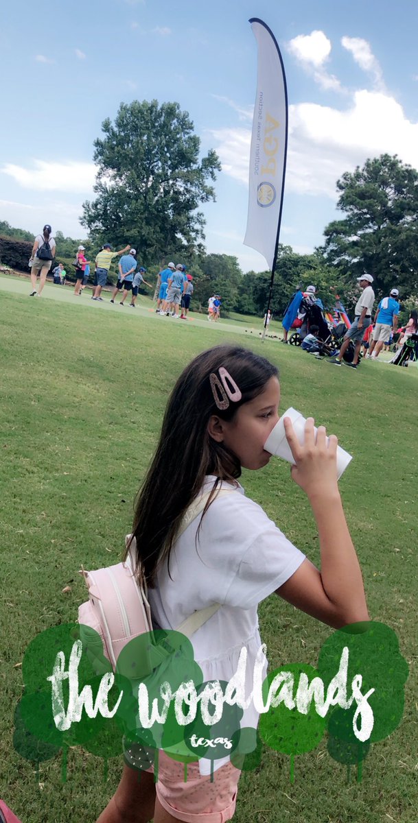 ClaleGuerrero's tweet photo. Supporting her brother 
#GolfSTPGAStyle #SummerChamp https://t.co/W5sJZlFe0h
