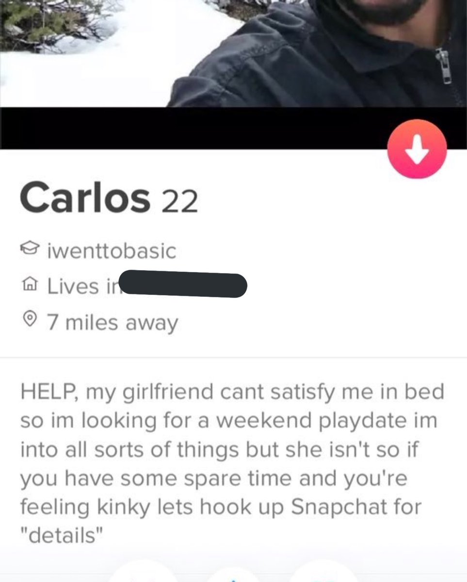SheRatesDogs's tweet photo. Happy #tinderbiotuesday which bio do you hate more :) https://t.co/QtZltqEbYQ