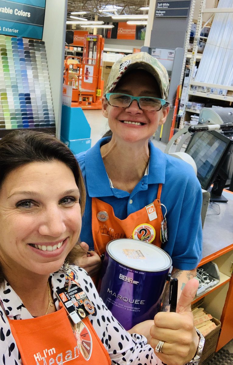 misshd03's tweet photo. Give it UP!!... ONE PAINT Michelle! Drop the π€!! Excellent Service!! #Service! #CustomerExperience #CompetitiveAdvatage ππππ@JustinReedTHD πͺπͺπͺπͺπͺπͺ@RenaHubbard30 Get IT!πππ#D319Badge https://t.co/alKAZVTHIt