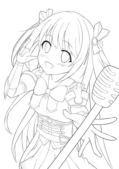 プリコネのノゾミかきかき中...
#プリコネR 