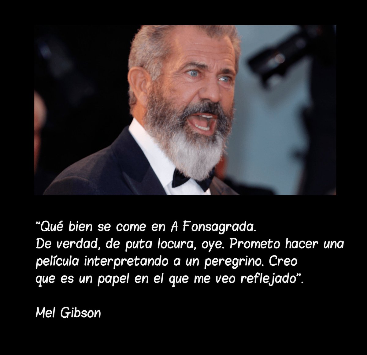 lugomegusta's tweet photo. #melgibson #melgibsonespaña #melgibsongalicia #Lugo #afonsagrada #fonsagrada #Galicia #vacaciones https://t.co/yywaGxEhNN