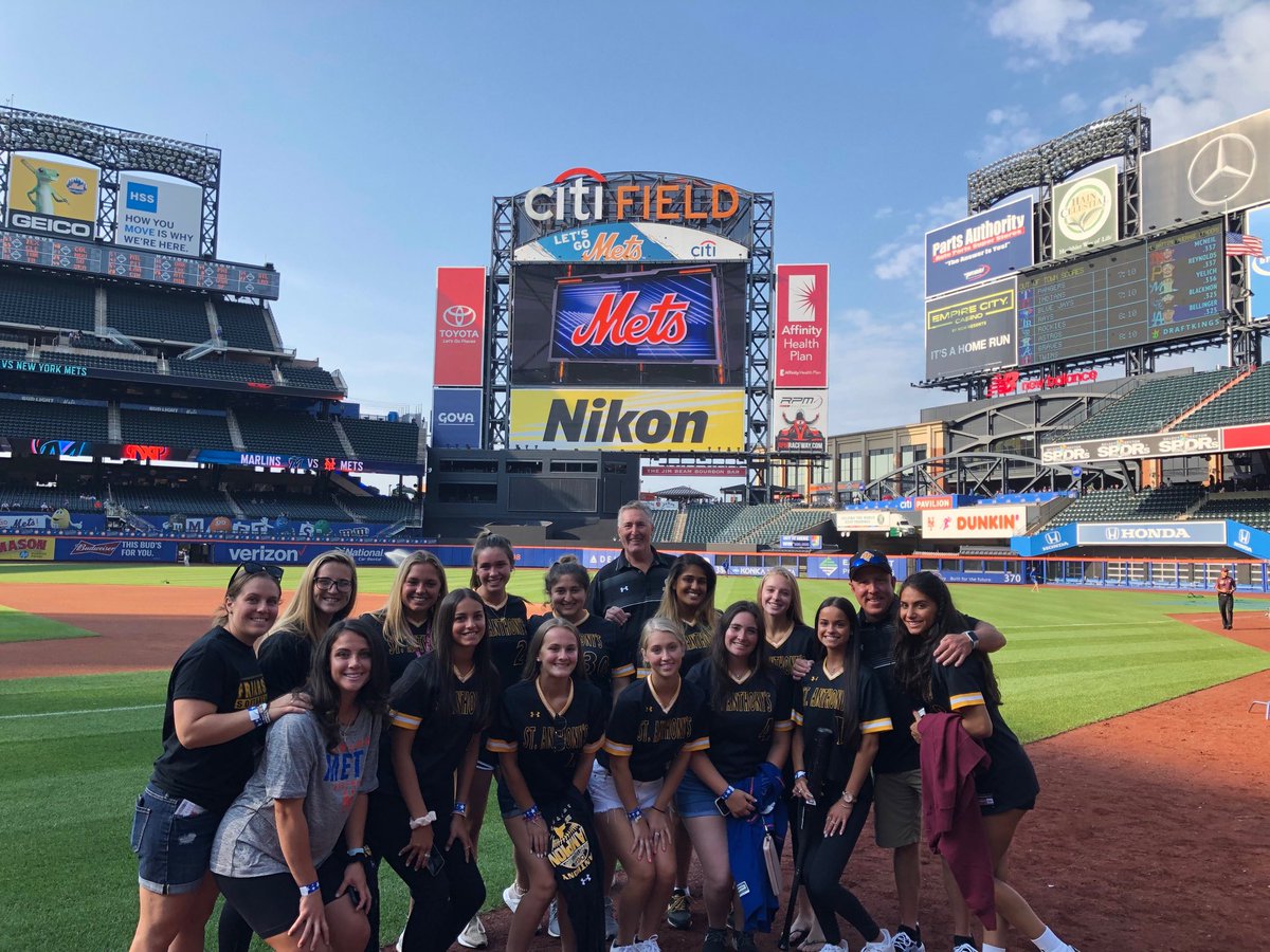 Friars Celebrating State Championship at Citi Field