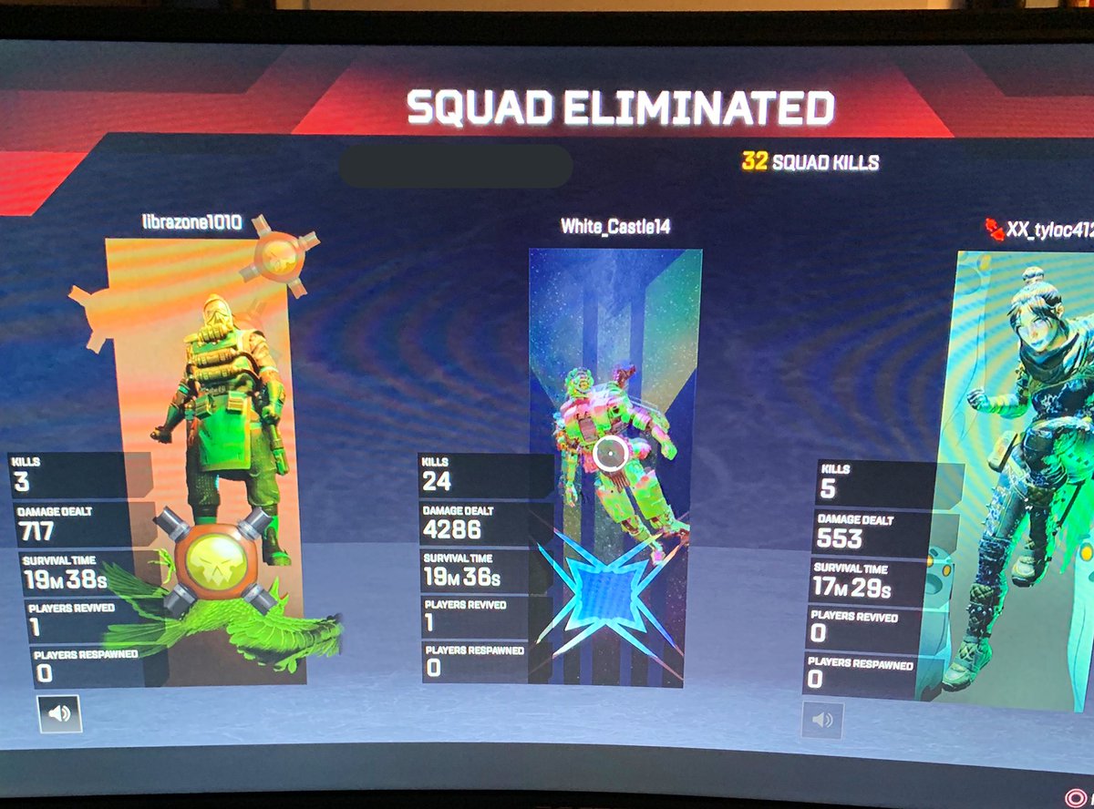 kasselbruv's tweet photo. Hopped on @PlayApex for just a few games today and got a new PR — 24 kills/4288dmg #ApexLegends #ReadyForSolo https://t.co/uX0APqtxJ2