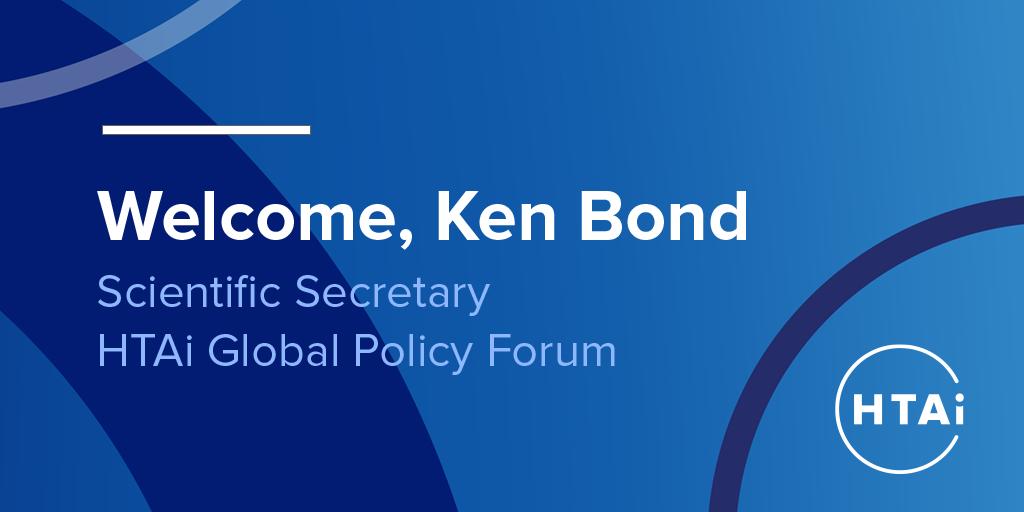 HTAi has some exciting news: @tkennethbond has been selected as the HTAi Global Policy Forum Scientific Secretary! More details here: bit.ly/2yLwjuc #HTAi #GlobalPolicyForum #HTA