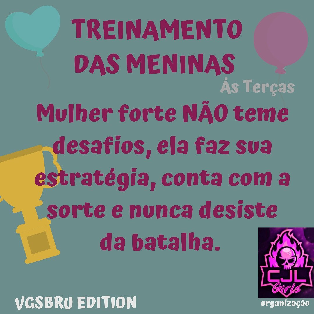 LidiaCristinaB3's tweet photo. Evento Xtreino Feminino😎
#freefiregirls #guildafeminina❤️❤️
#meninasfreefire #xtreinos #meninasjogandofreefire❤ #freefiremestres #freefirelindas #guildasfreefire #guildasff

Ao vivo às 20h canal no YouTube: vgsbruedition https://t.co/83OsPj06kc