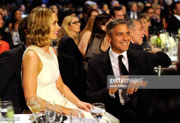 emily blunt & george clooney:“‘i have this place and you should feel free to use it.’ only on the fourth ask did i say yes. the first three times i thought, there's no way he’s serious. but i started to see his feelings get hurt. i actually hurt george clooney's feelings.”
