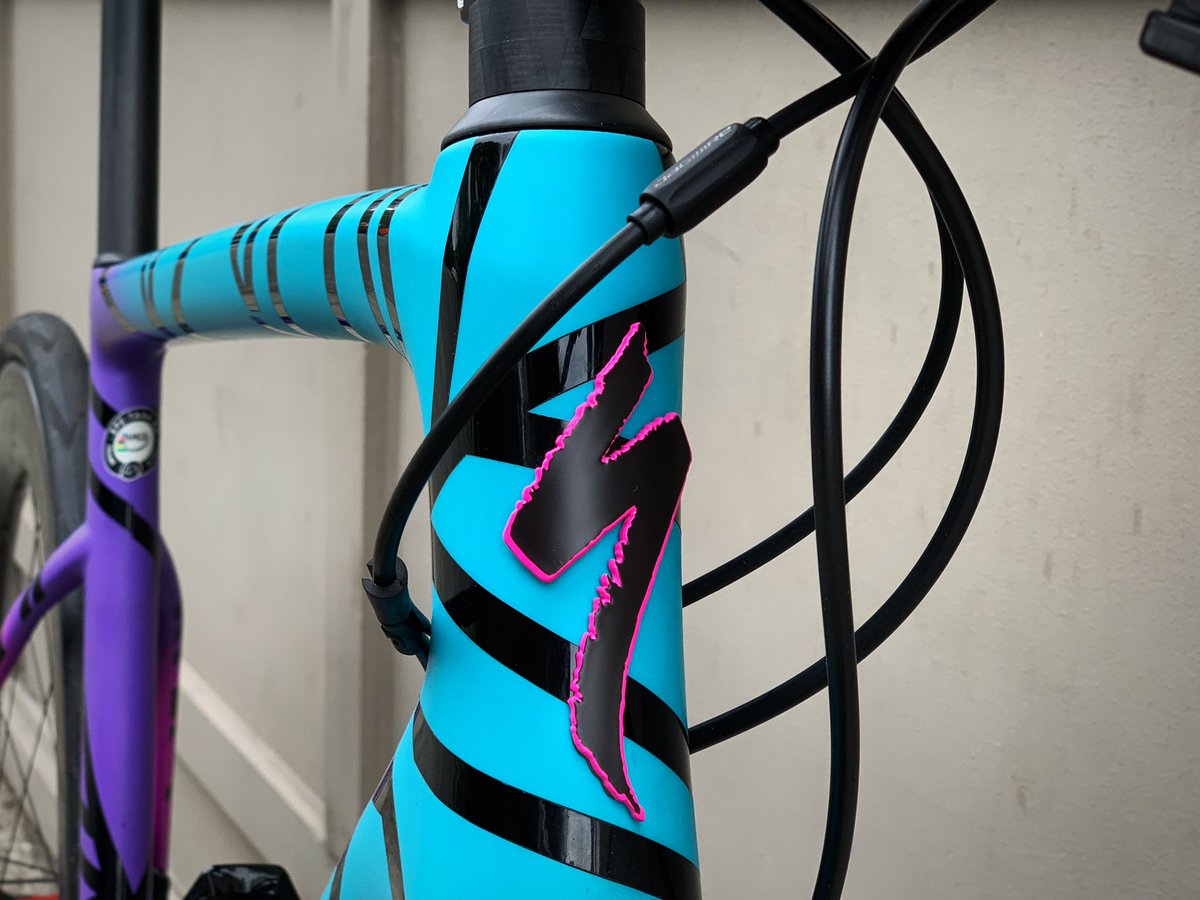 greggscycle's tweet image. Wow! Check out this awesome @iamspecialized S-Works Tarmac in limited edition Mixtape finish! .
.
.
#sworkstarmac #baaw #tarmacsl6disc #envecomposites