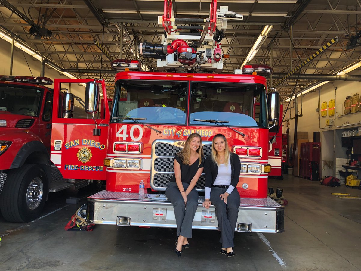 Thank you to San Diego Fire Station 40 for hosting our pre-retirement workshop today! Good luck *extinguishing* your excitement about retirement now!