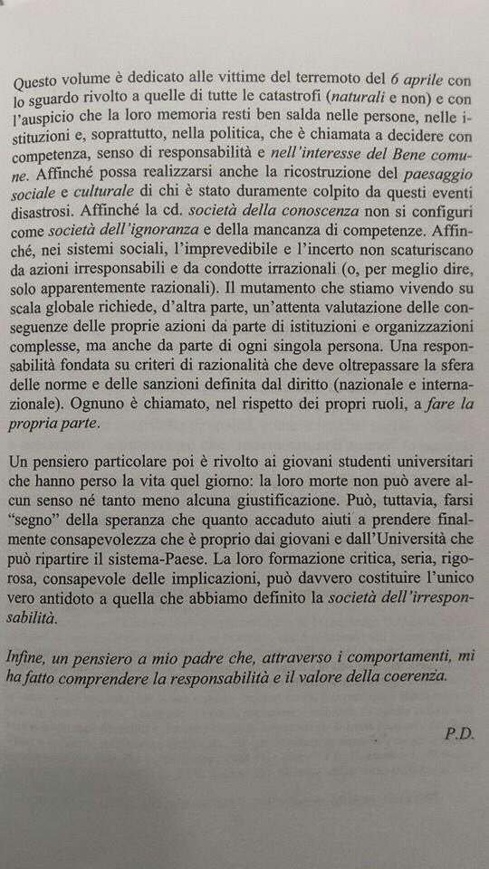 dominicipi's tweet image. Riflessi dalla ”Società dell’irresponsabilità”(cit.)Dalla #ricerca del 2009,con il pensiero a quel 6 aprile pierodominici.nova100.ilsole24ore.com/2017/08/25/rif… #ricerca #sociologia #ScienzeSociali #educazione #formazione #complessità #rischio #comunicazione #Persone #politica #cittadinanza #propagandalive