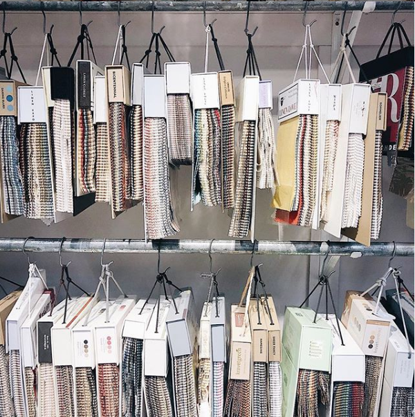 FIDM_Library's tweet photo. There really should be a #TextileTuesday hashtag! Find your #textile resources in the library Materials Room #ResourceWeLove #FIDMApproved #textiles https://t.co/VUoxM0adkX