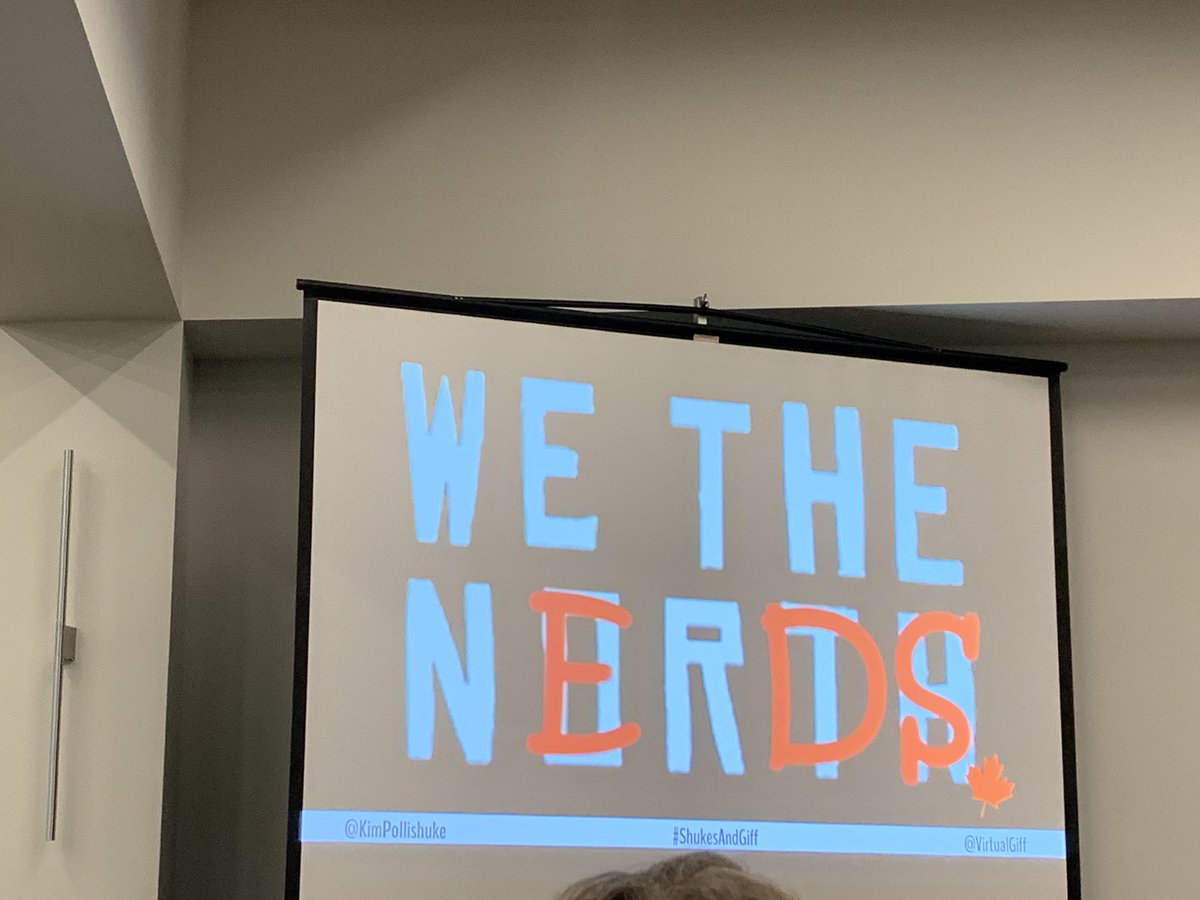 nicbatte's tweet photo. Enjoying a great day of learning at #migooglefest today! Lots of fun with my favourite person to get nerdy with @lboerkamp. Highlight was learning from my favourite podcasters #ShukesAndGiff https://t.co/BTz7nwgTPW