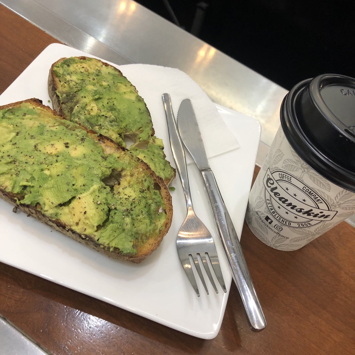 aliciamitchelia's tweet image. Lightning fast #bitcoin breakfast at @ltdespresso @TravelbyBit @walletofsatoshi