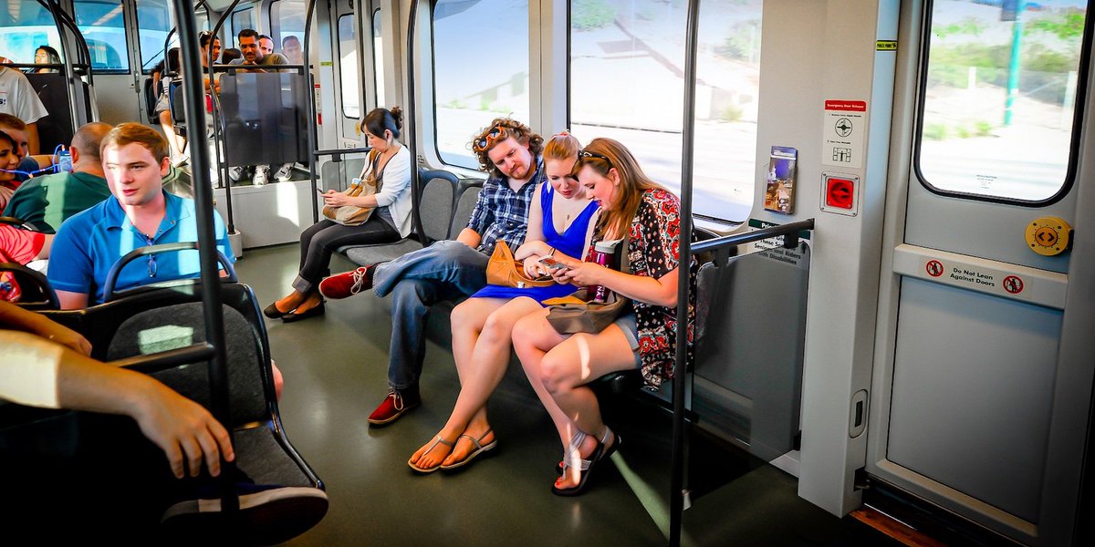 Arizona_Transit's tweet image. Every day, #LightRailTransit riders rely on @valleymetro to get to work, school &amp;amp; shopping. Prop 105 not only kills extension plans, but will permanently prohibit investment of any city funds into any type of rail project. 
#VoteNoProp105 and protect #AZ's #transit future.