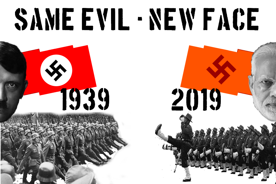 aliosmantweets's tweet photo. The world was quiet when #Poland was annexed
The world is quiet when #Kashmir is being annexed
So history repeats itself &amp; the good ppl in India remain quiet as they did in Nazi Germany
#KashmirBleedsUNSleeps 
#KashmirUnderThreat https://t.co/O7s0DH27zV