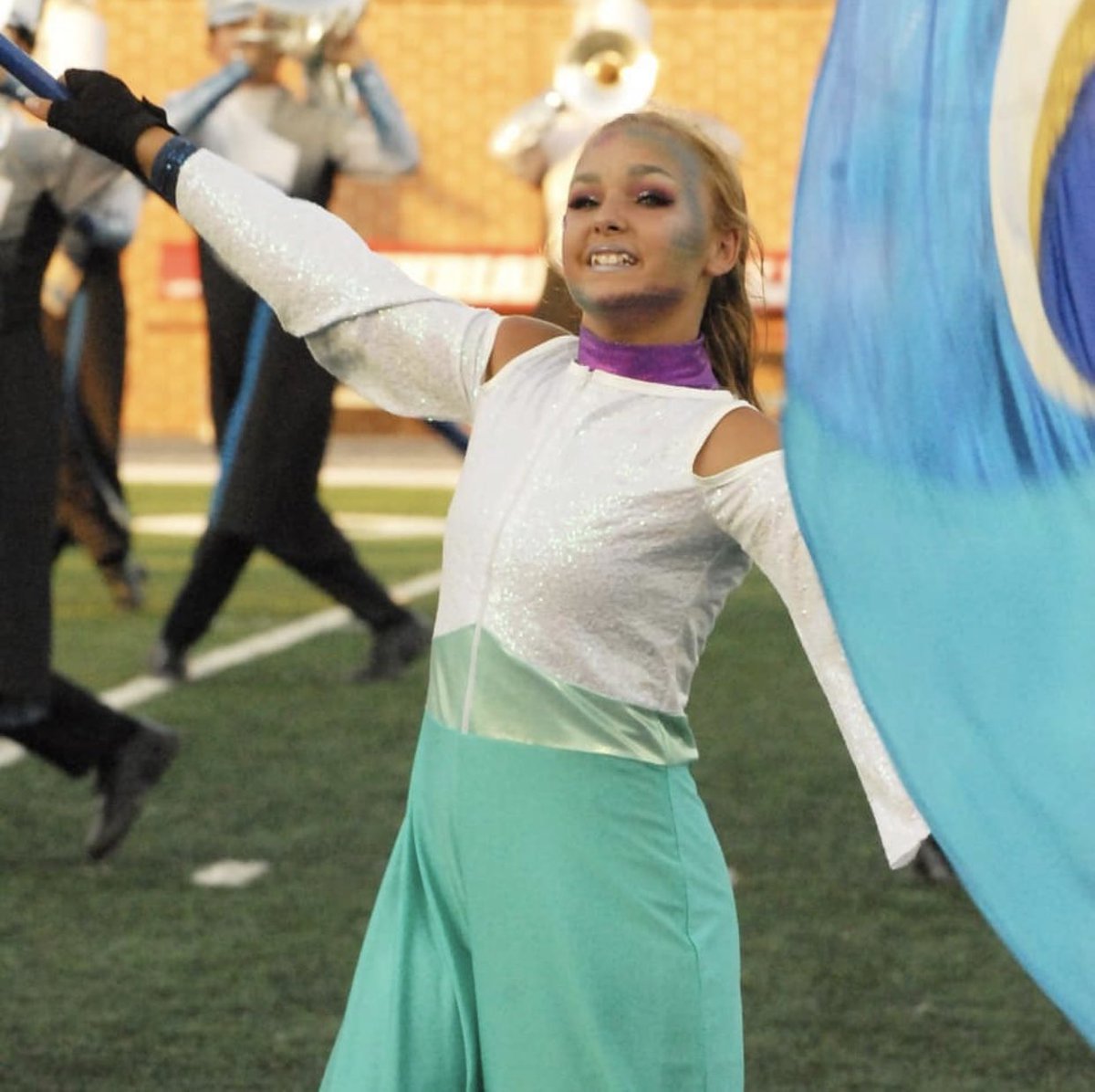 Edgewood_Band's tweet photo. Good luck to our own Trinity Stein as she performs tonight with @LegendsPAA in @DCI Class Finals! #edgewoodproud https://t.co/ytq3965FZg