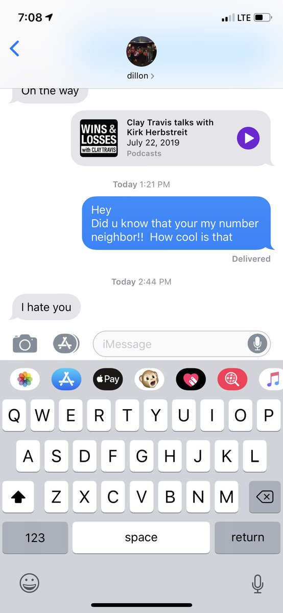 kiddkram's tweet photo. I tried the #numberneighbor thing today. So much hate. https://t.co/rXiPDZvmIS