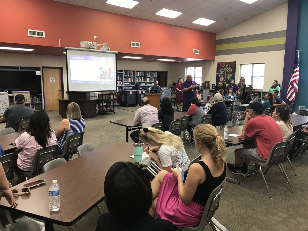 GEARUP_SMCISD's tweet image. Algebra Family Informational Night Round two at Miller Middle School @duvall58! We are collaborating with Goodnight @GoodnightSMCISD and Miller to give our parents the information they need about #AlgebraforAll 8th Graders! 
#GEARUPWorks #CollegeBound