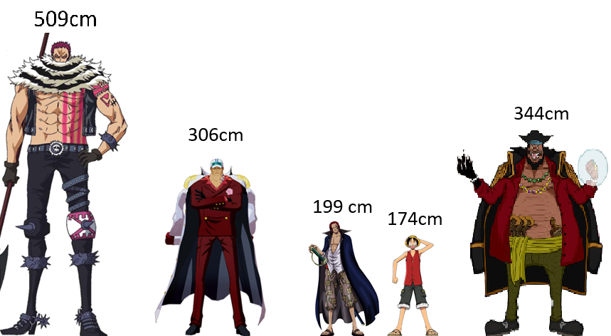 Luffy height