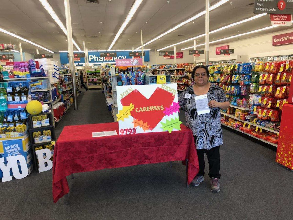 Toni Murphy (@tmurphy1963) on Twitter photo Surjit is working the greeting table and talking up the benefits of CarePass! Great job Surjit is working the greeting table and talking up the benefits of CarePass! Great job