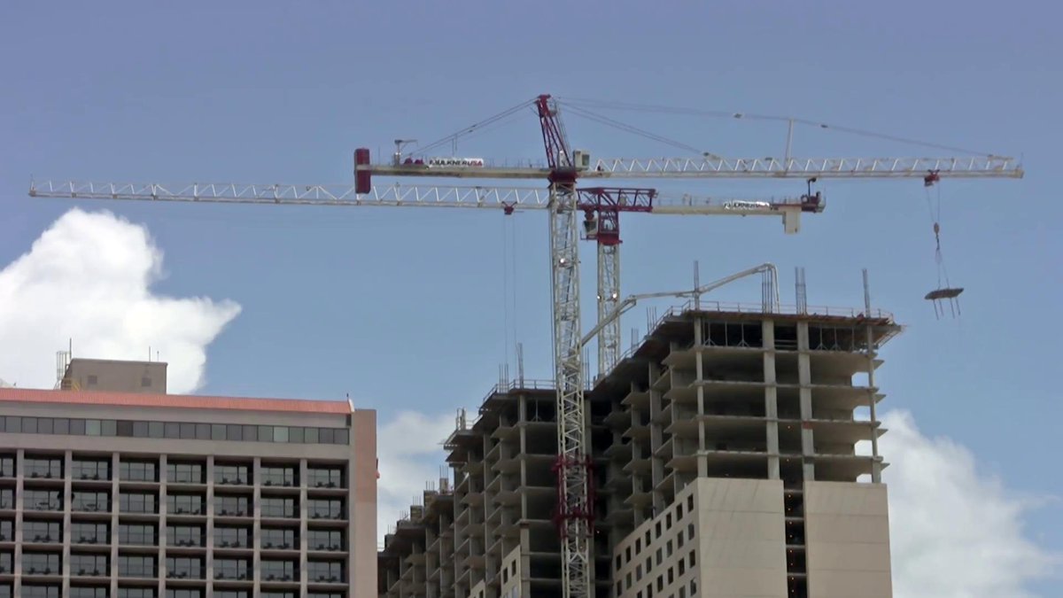 ChrisBoundsAust's tweet photo. The economy continues to "BOOM"  with no end in sight.  Interest rates are low.  Inflation is low.  Regulation is decreasing.  The Stock market is up and we are living in the best of times.  Resort and hotel construction, especially in Texas is really Booming.  What a country. https://t.co/EwMZ3RxYHE