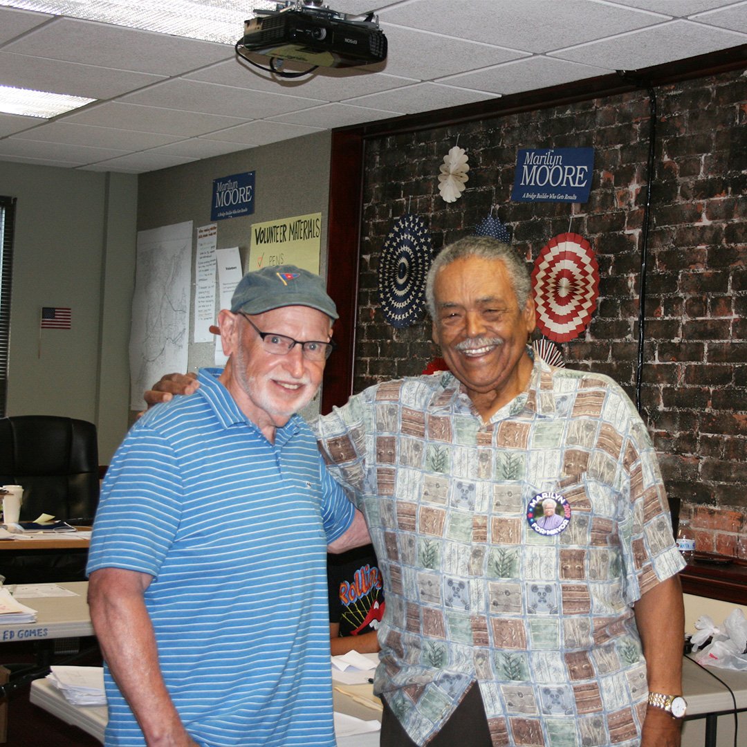 MMayor2019's tweet photo. Our team is full of people like Ed Gomes and Bob Walsh, who have been fighting for what's right in this city for decades. Join us as we reset, reform and restore Bridgeport!
#ReadyForMoore #ResetReformRestore https://t.co/a5VhXNzYyn