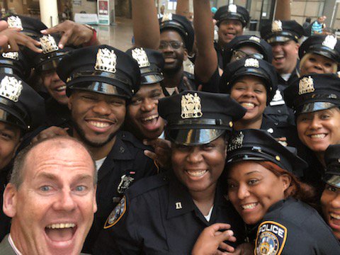 NYCHPACADEMY's tweet photo. #shieldday. My favorite day during #recruittraining @THOMASAEGAN @NYCHospitalPol1 @Melgonzo462 @tahneetaMac @BellevueHosp #bellevueproud https://t.co/lbDrI65XCV