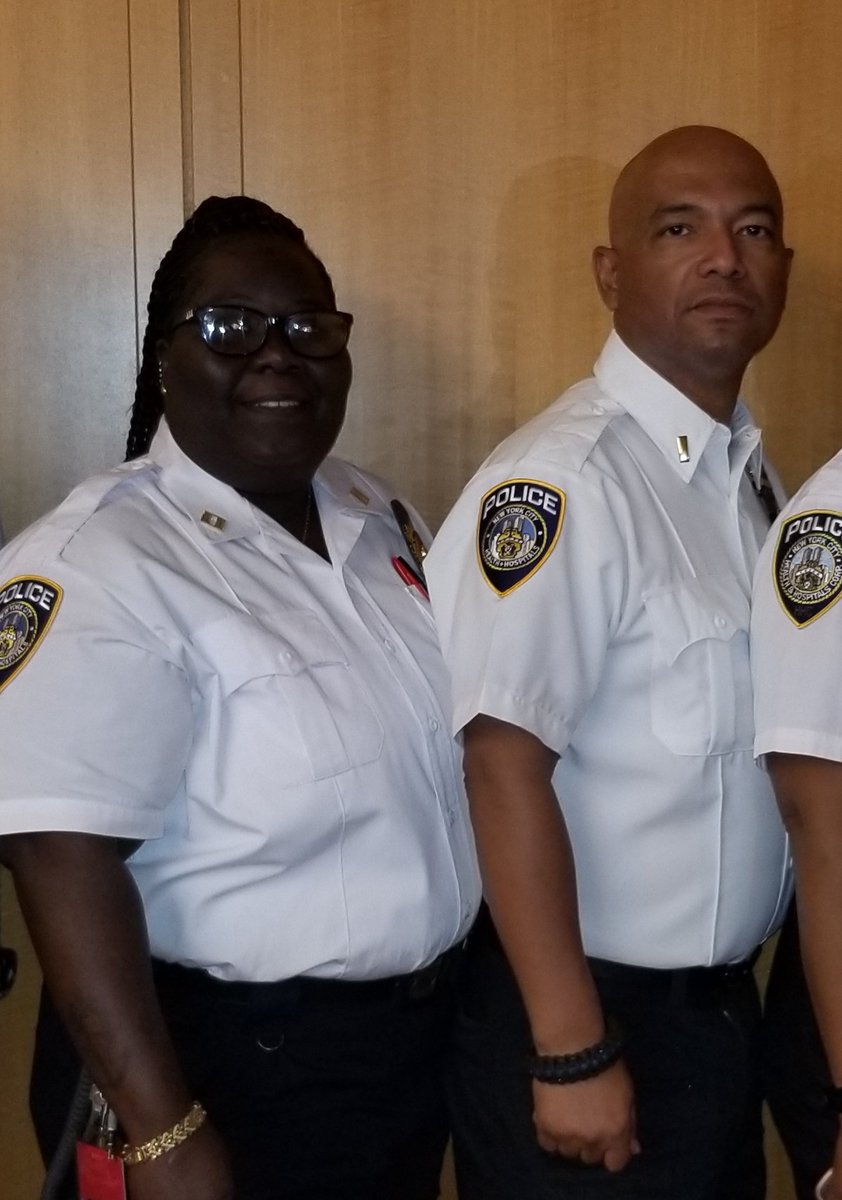 NYCHPACADEMY's tweet photo. What would #shieldday be without a promotion or two! Join me in congratulating Lt. Padilla and Capt. Walker https://t.co/TQWrDuT04C