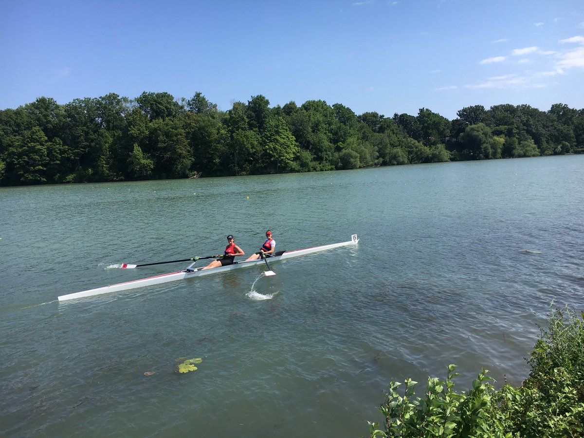 OttawaRowing's tweet photo. Congrats to our masters crews on a winning weekend of racing @HenleyRegattaCA ! 5 gold, 6 second place & 2 third place finishes. Good luck to our seniors & juniors racing Henley this week! Keep the winning streak going! #rowORC https://t.co/eiwkTGMMLU